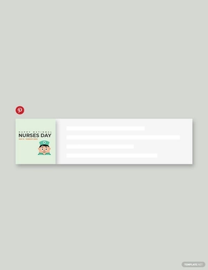 Nurses Day Pinterest Board Cover Template