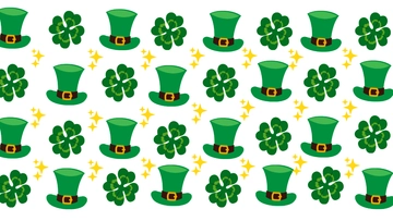 Free St. Patrick's Day Pattern Background Template to Edit Online