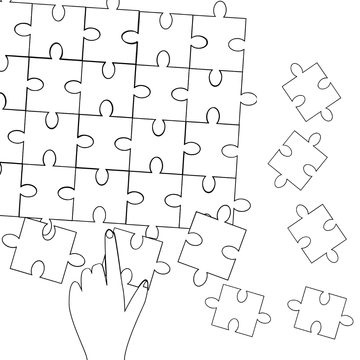Free National Puzzle Day Drawing Clipart Template to Edit Online