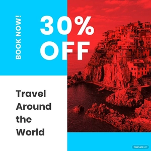 Travel Offer Instagram Post Template