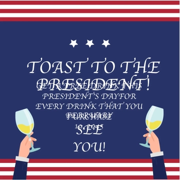 Free Presidents' Day Poster Vector Template to Edit Online