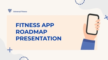 Free Fitness App Roadmap Presentation Template to Edit Online