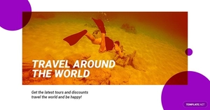 Travel Tour Facebook Post Template