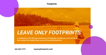 Free Travel Tour Facebook Post Template to Edit Online