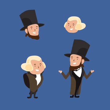 Free Presidents' Day Clipart Vector Template to Edit Online