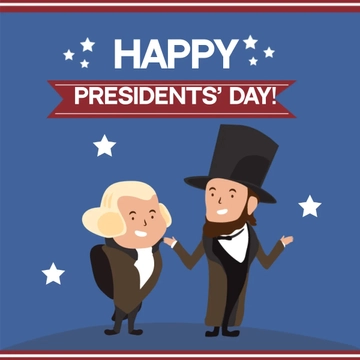 Free Presidents' Day Celebration Clipart Template to Edit Online