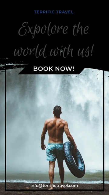 Free Travel Tour Instagram Story Template to Edit Online