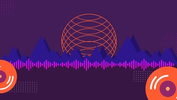 Free National DJ Day Clipart Background Template to Edit Online