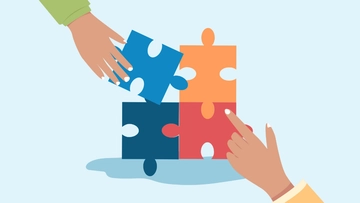 Free National Puzzle Day Clipart Background Template to Edit Online