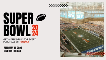 Free Super Bowl 2024 Flyer Background Template to Edit Online
