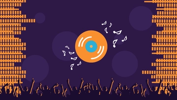 Free High Resolution National DJ Day Background Template to Edit Online