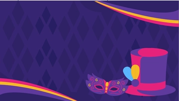 Free Mardi Gras Carnival Background Template to Edit Online