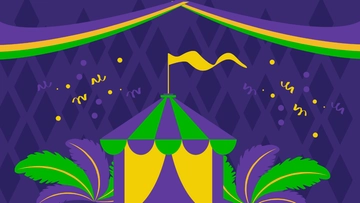 Free High Resolution Mardi Gras Carnival Background Template to Edit Online