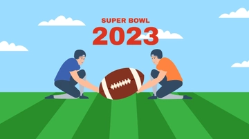 Free High Resolution Super Bowl 2024 Background Template to Edit Online