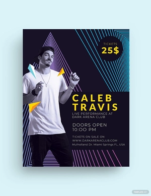 Hip Hop Artist Flyer Template