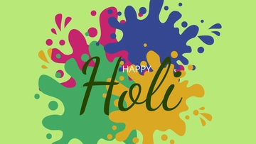 Free High Resolution Holi Background Template to Edit Online