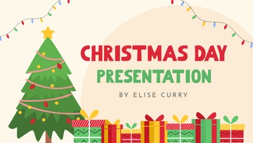 Free Christmas Day Presentation Template to Edit Online