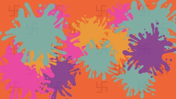 Free Holi Design Background Template to Edit Online