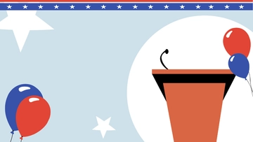 Free Presidents' Day Clipart Background Template to Edit Online