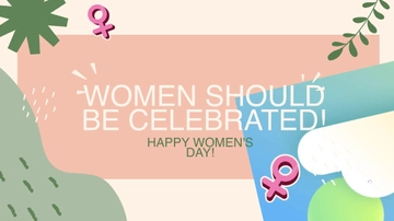 International Women's Day Invitation Background Template - Edit Online & Download