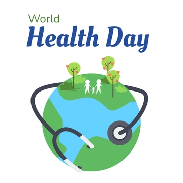 Free World Health Day Clipart Template to Edit Online