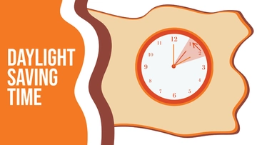 Free Daylight Saving Design Background Template to Edit Online