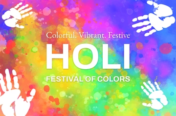 Free Free Holi Banner Template to Edit Online | Template.net