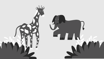 Free World Wildlife Day Drawing Background Template to Edit Online