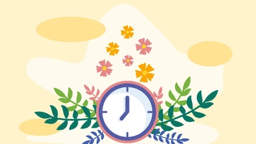 Free High Resolution Daylight Saving Background Template to Edit Online