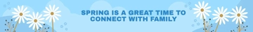 Free Spring Website Banner Template to Edit Online