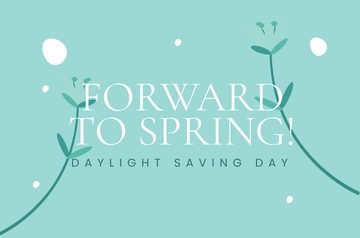 Free Daylight Saving Website Banner Template to Edit Online