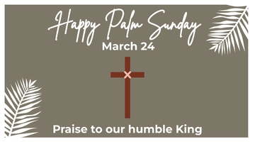 Free Palm Sunday Flyer Background Template to Edit Online Free Palm Sunday Flyer Background Template to Edit Online