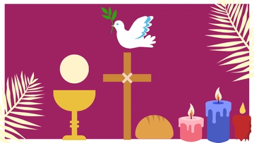 Free Palm Sunday Wallpaper Background Template to Edit Online