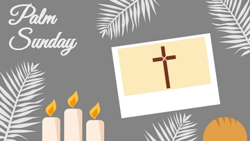 Free Palm Sunday Photo Background Template to Edit Online