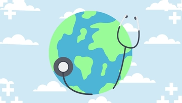 Free World Health Day Wallpaper Background Template to Edit Online
