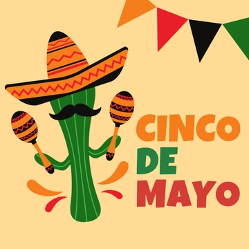 Free Cinco De Mayo Celebration Illustration Template to Edit Online