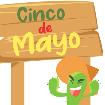 Free Cinco de Mayo Day Clipart Template to Edit Online