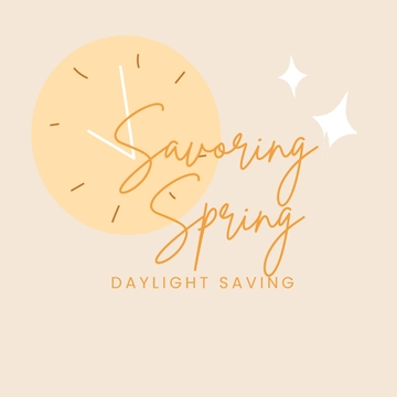 Free Daylight Saving Instagram Post Template to Edit Online