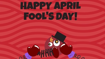 Free April Fools' Day Background Template to Edit Online