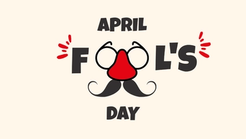 Free Happy April Fools' Day Background Template to Edit Online