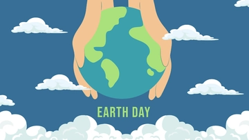 Free Earth Day Wallpaper Background Template to Edit Online