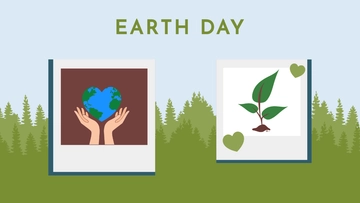 Free Earth Day Photo Background Template to Edit Online