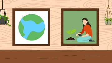 Free Earth Day Image Background Template to Edit Online