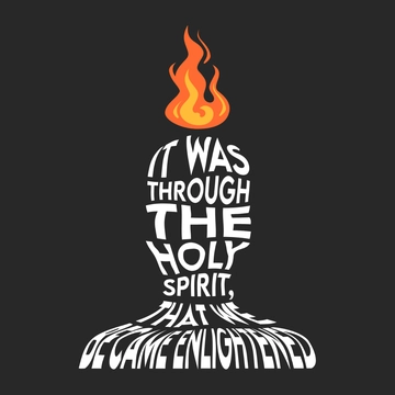 Free Pentecost Quote Vector Template to Edit Online