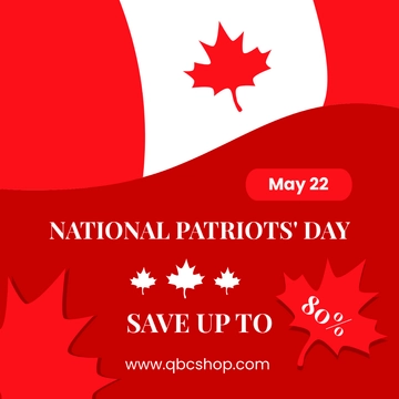 Free National Patriots Day Flyer Vector Template to Edit Online