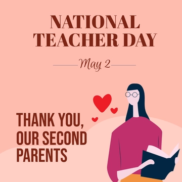 Free National Teacher Day Whatsapp Post Template to Edit Online Free National Teacher Day Whatsapp Post Template to Edit Online