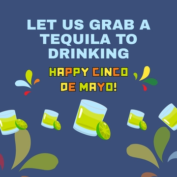Free Cinco de Mayo FB Post Template to Edit Online