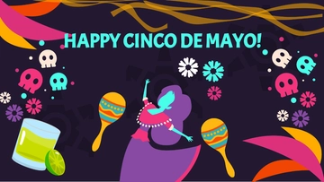 Free Cinco de Mayo Wallpaper Background Template to Edit Online