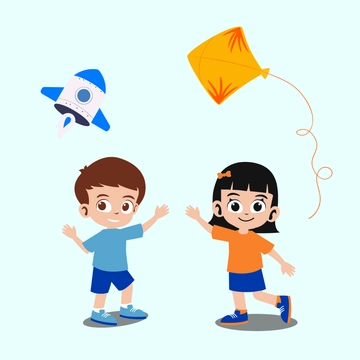 Free Children's Day Clipart Template to Edit Online