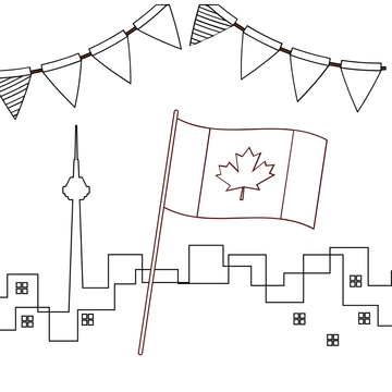 Free National Patriots' Day Drawing Clipart Template to Edit Online